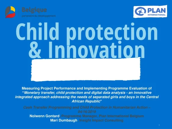 Child protection &amp; Innovation