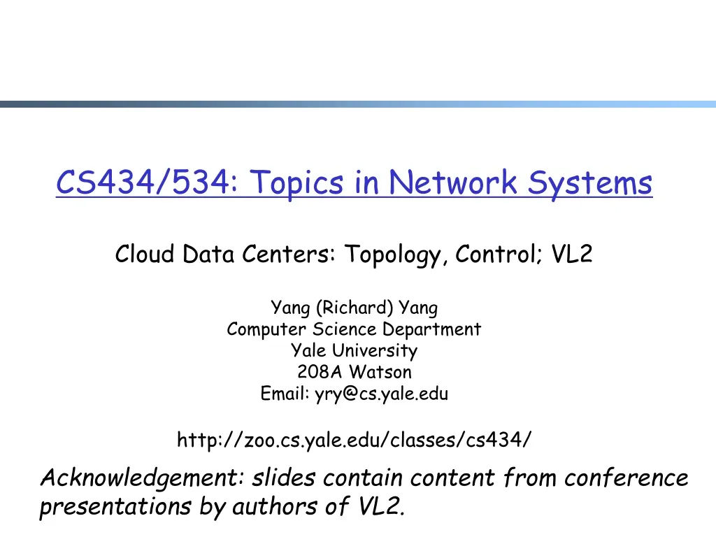 cs43 4 53 4 topics in network systems cloud data