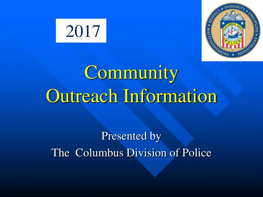 community outreach information