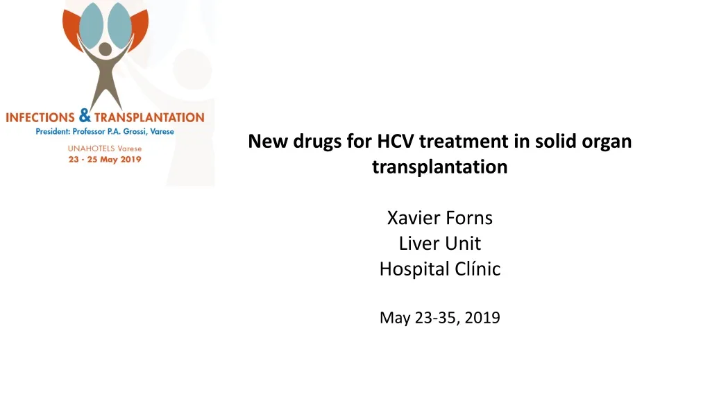 new drugs for hcv treatment in solid organ