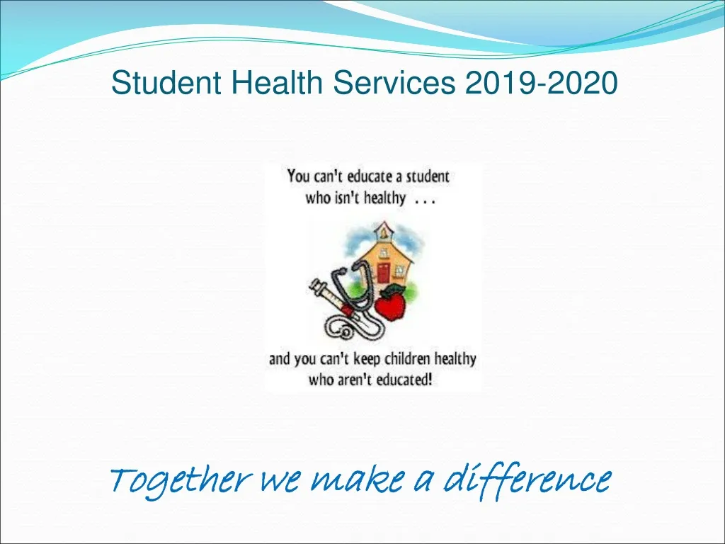 student health services 2019 2020