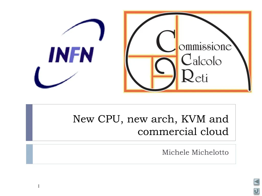 n ew cpu new arch kvm and commercial cloud