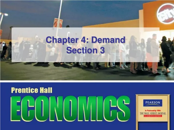 Chapter 4: Demand Section 3