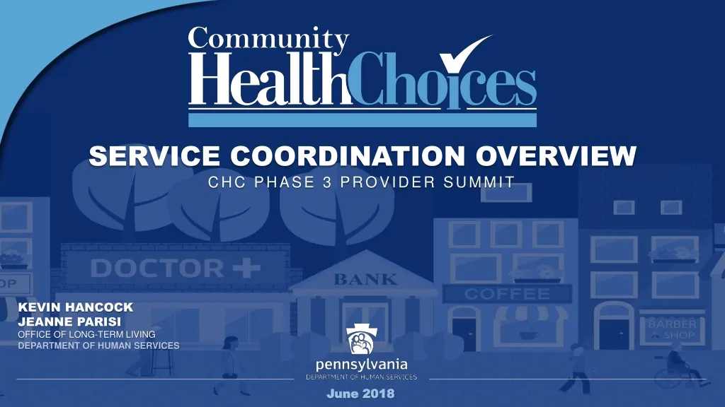 service coordination overview chc phase