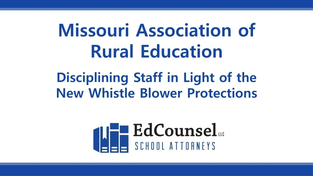 missouri association of rural education