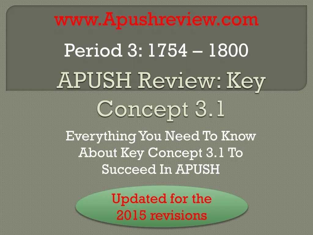 apush review key concept 3 1