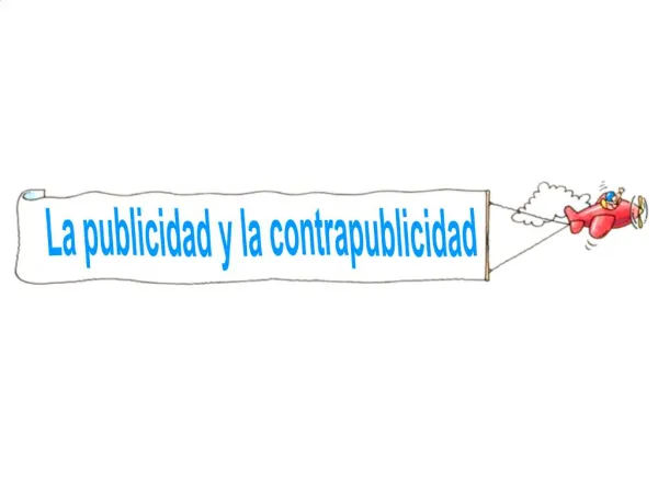 La publicidad y la contrapublicidad