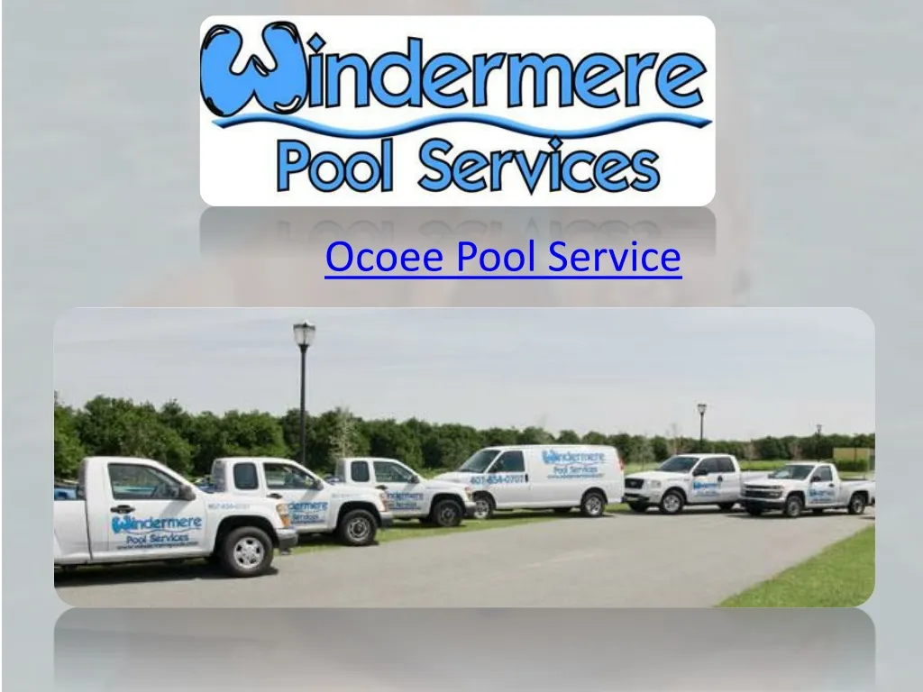 ocoee pool service