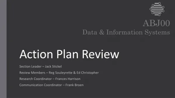 Action Plan Review