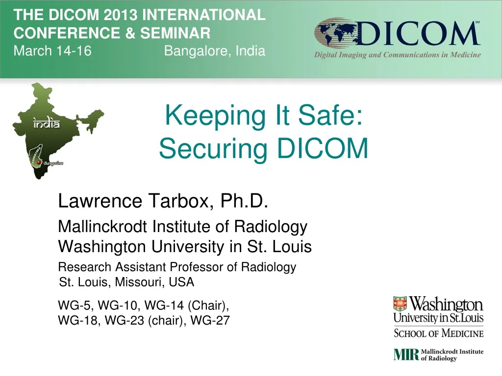 keeping it safe securing dicom