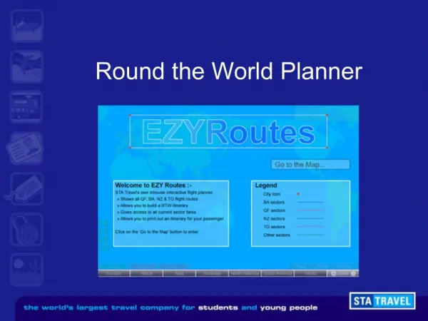 Round the World Planner
