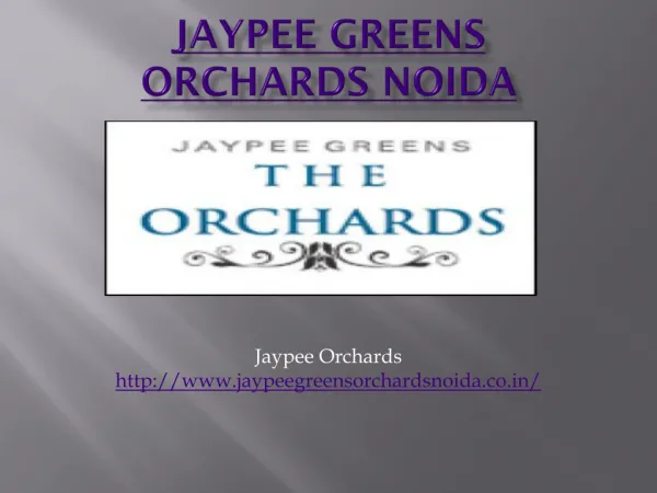 Jaypee Orchards