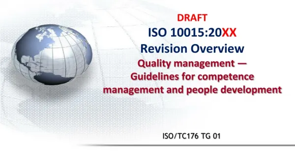 ISO/TC176 TG 01