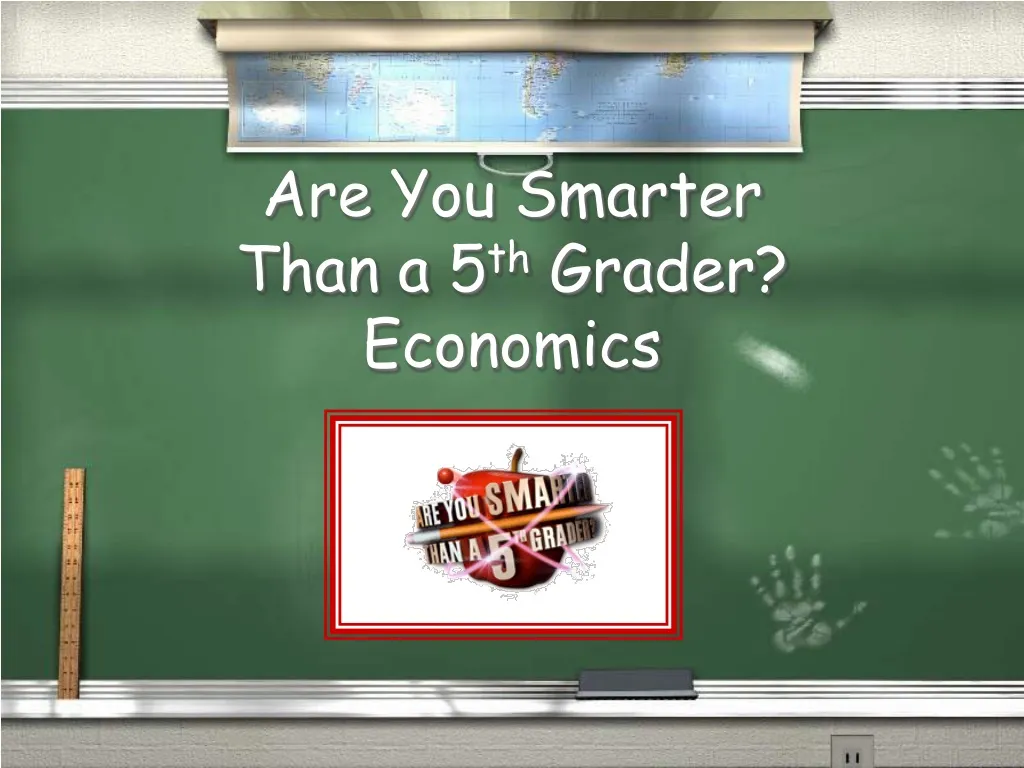 are you smarter than a 5 th grader economics