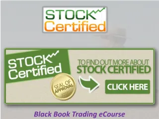 Black Book Trading eCourse - slide 1