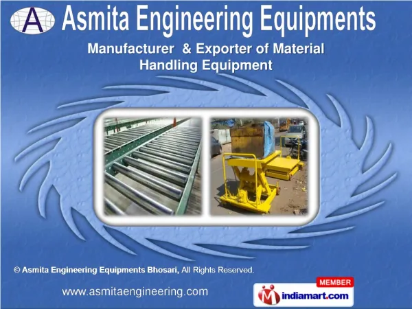 suppliers of a wide range of Material Handling Equipment.