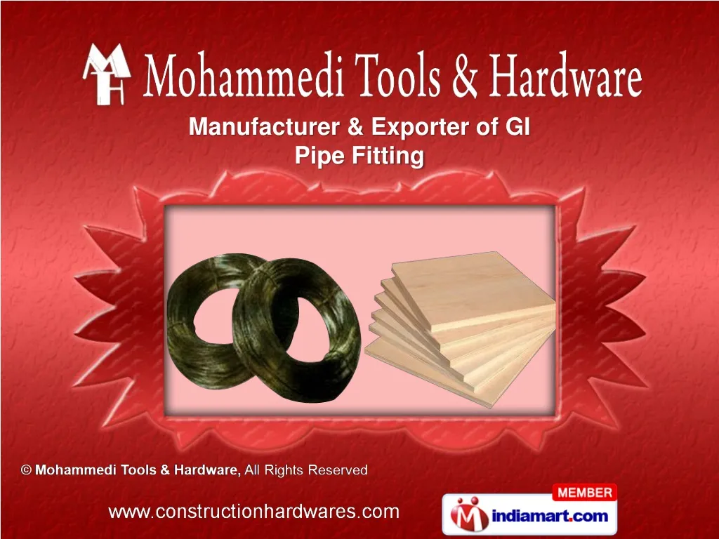 manufacturer exporter of gi pipe fitting