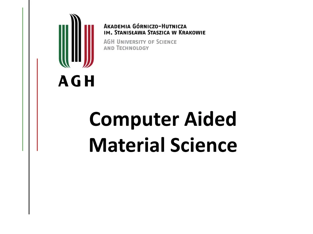 computer aided material science