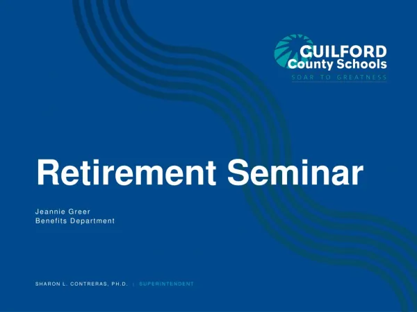 Retirement Seminar