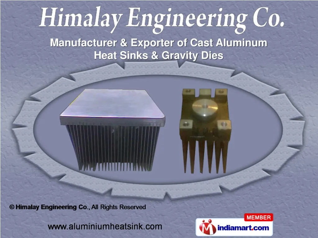 manufacturer exporter of cast aluminum heat sinks