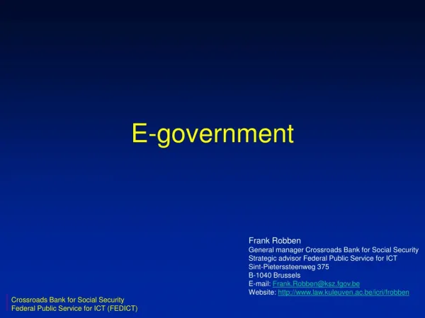 E-government