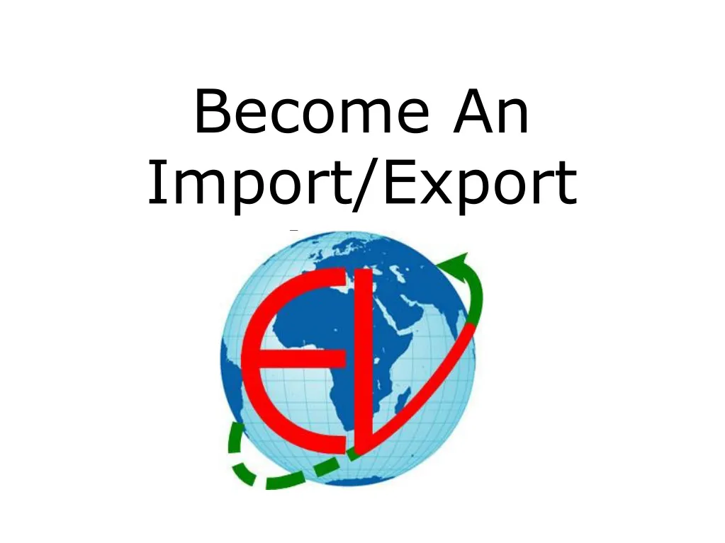 become an import export agent