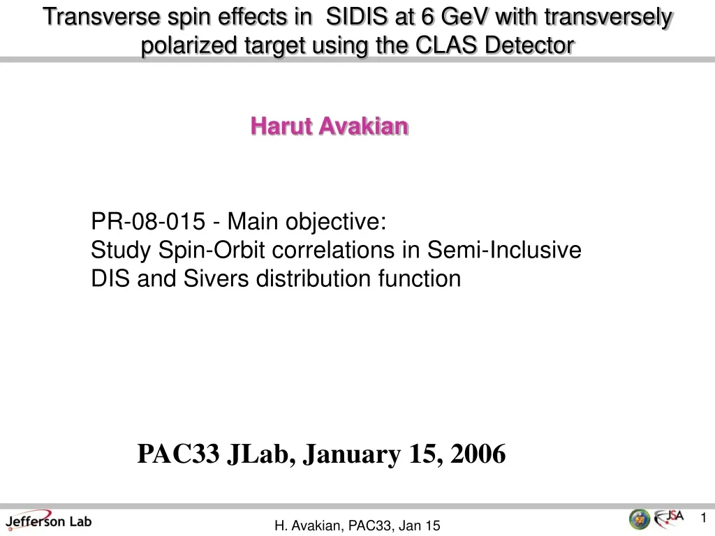transverse spin effects in sidis at 6 gev with