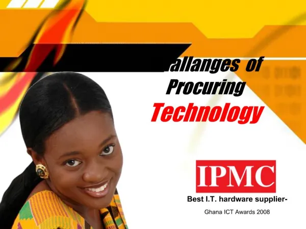 Challanges of Procuring Technology