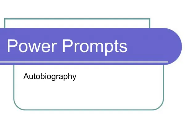 Power Prompts