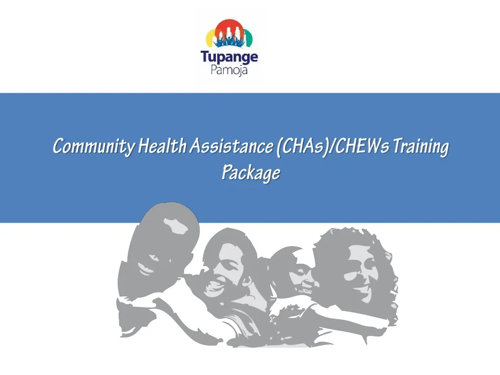 community health assistance chas chews training package