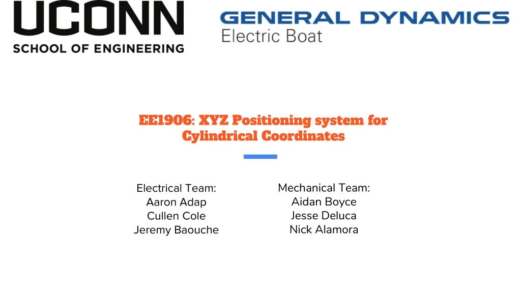 ee1906 xyz positioning system for cylindrical coordinates