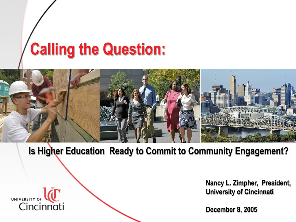 is higher education ready to commit to community engagement