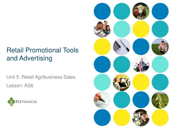 Retail Promotional Tools and Advertising