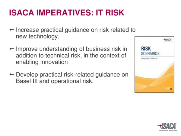 ISACA Imperatives: IT risk