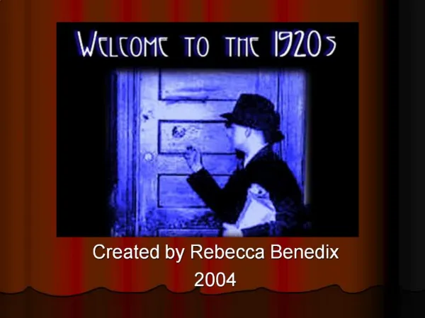 Created by Rebecca Benedix 2004