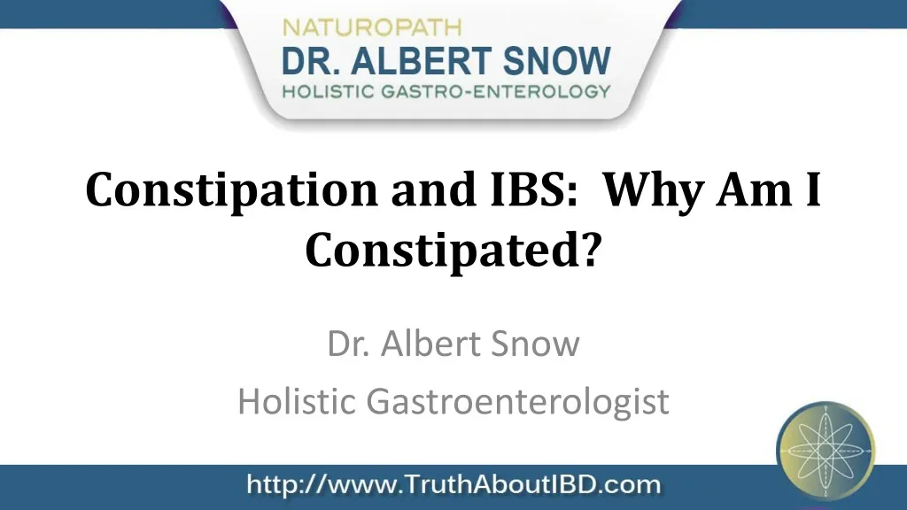 constipation and ibs why am i constipated