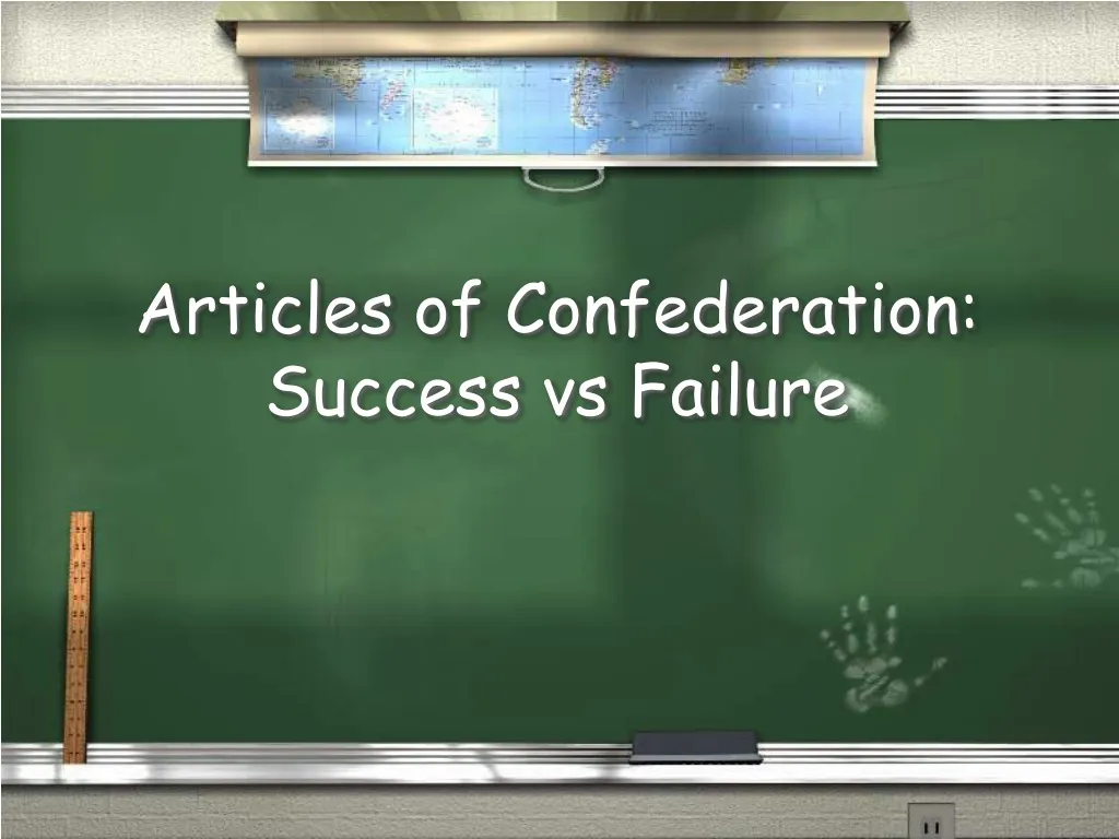 articles of confederation success vs failure