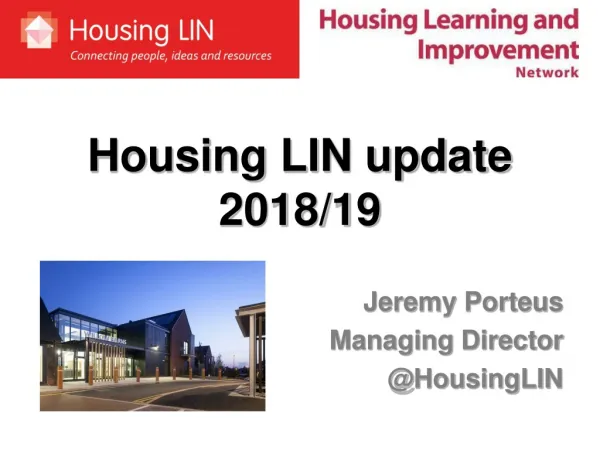 Housing LIN update 2018/19