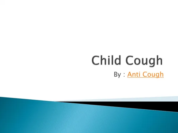 Child Cough