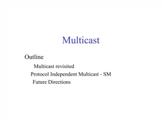 Multicast - slide 1