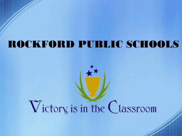 ROCKFORD PUBLIC SCHOOLS