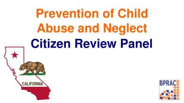 Prevention of Child Abuse and Neglect