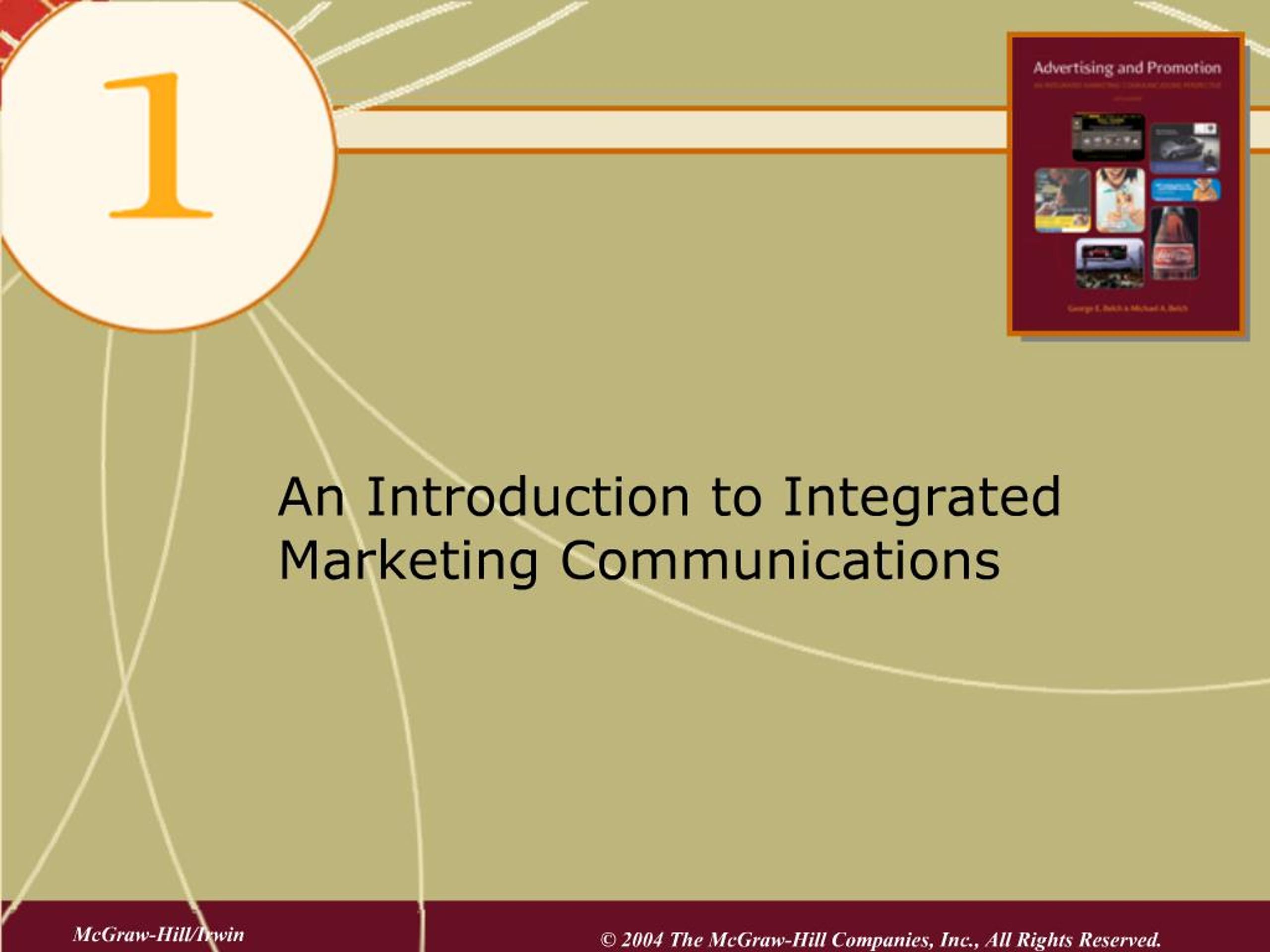 PPT - An Introduction to Integrated Marketing Communications PowerPoint ...