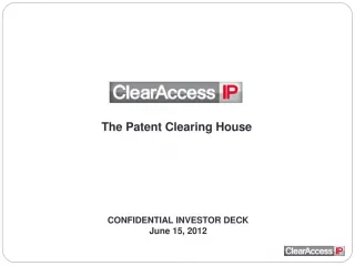 Presentation - slide 1