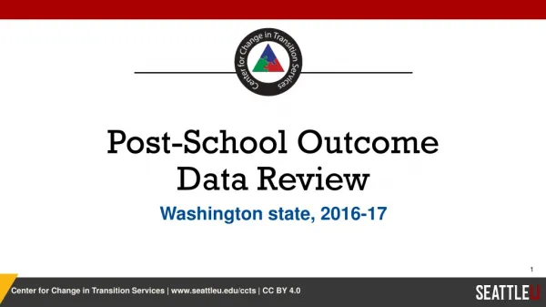 Post-School Outcome Data Review
