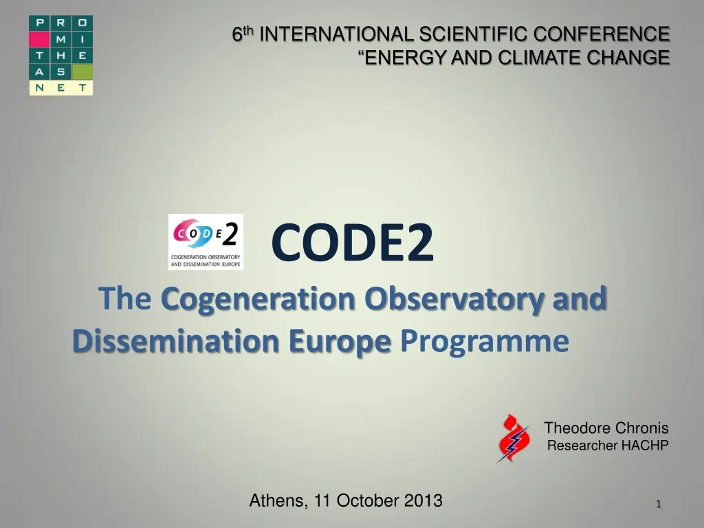 code2 the c ogeneration observatory and dissemination europe programme