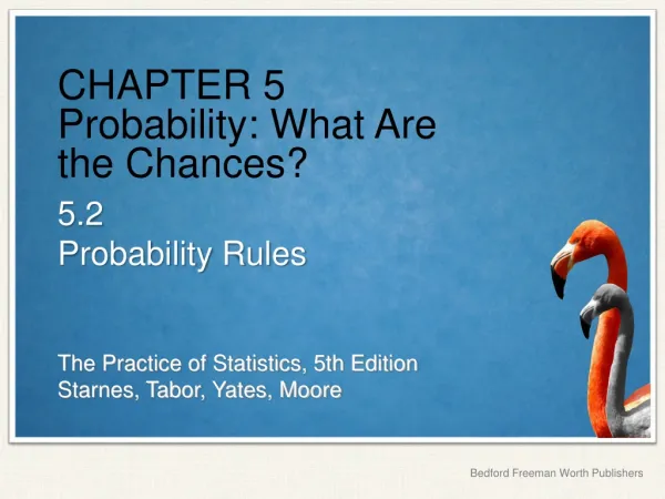 CHAPTER 5 Probability: What Are the Chances?