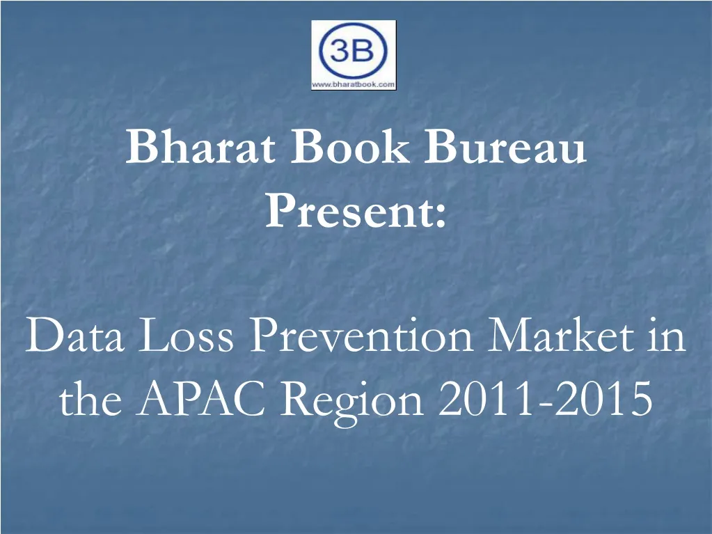 bharat book bureau present data loss prevention