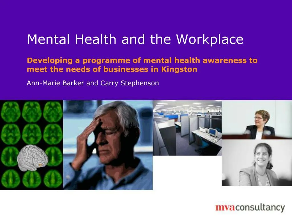 powerpoint presentation on mental health in the workplace