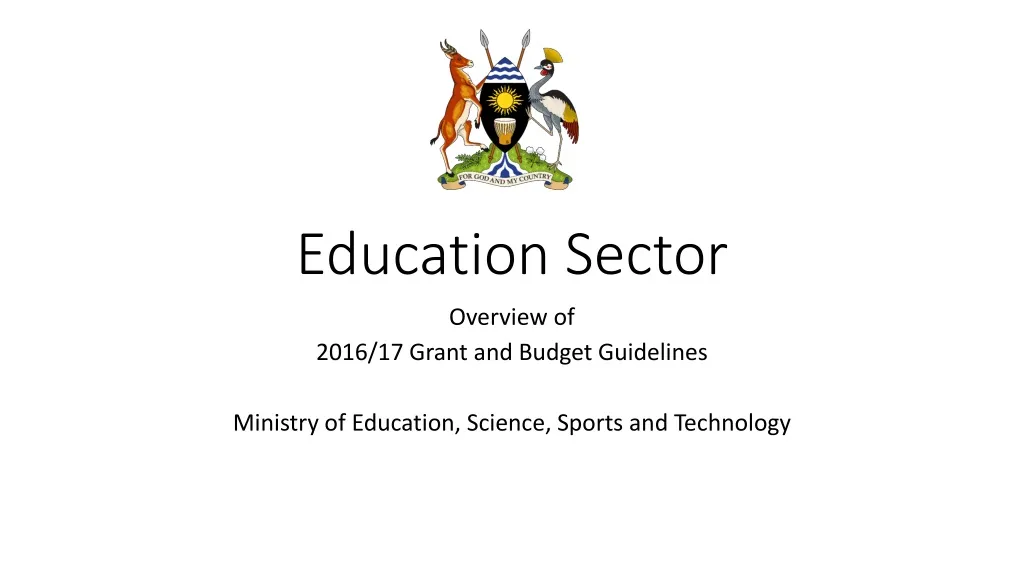education sector